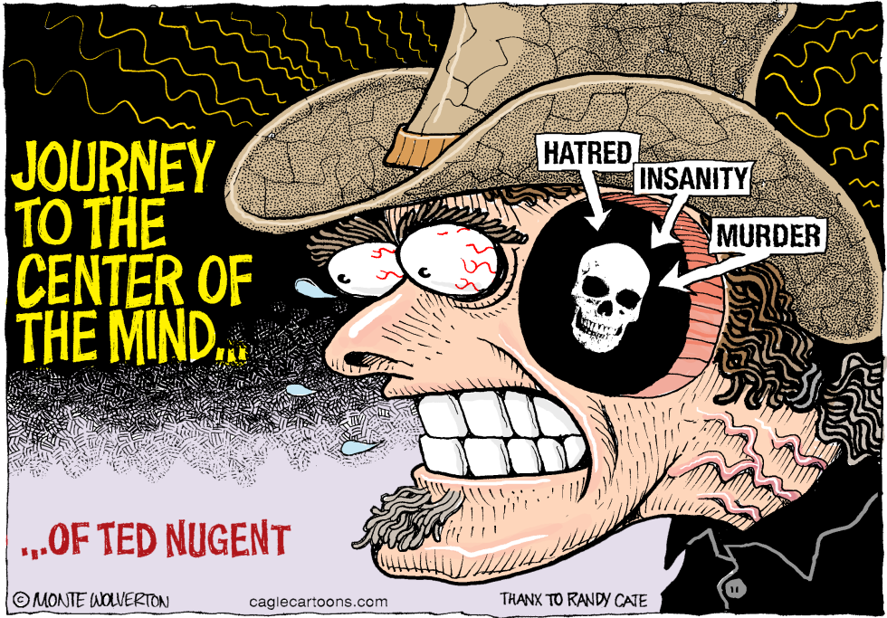 Journey to the Center of the Mind of Ted Nugent  COLOR