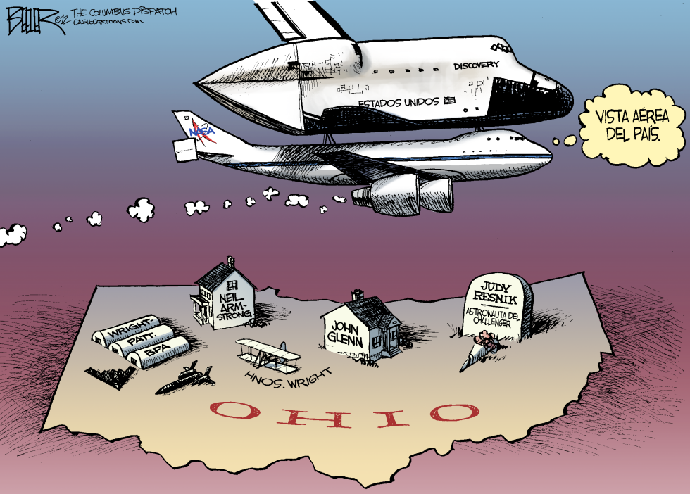  TRANSBORDADOR ESPACIAL by Nate Beeler