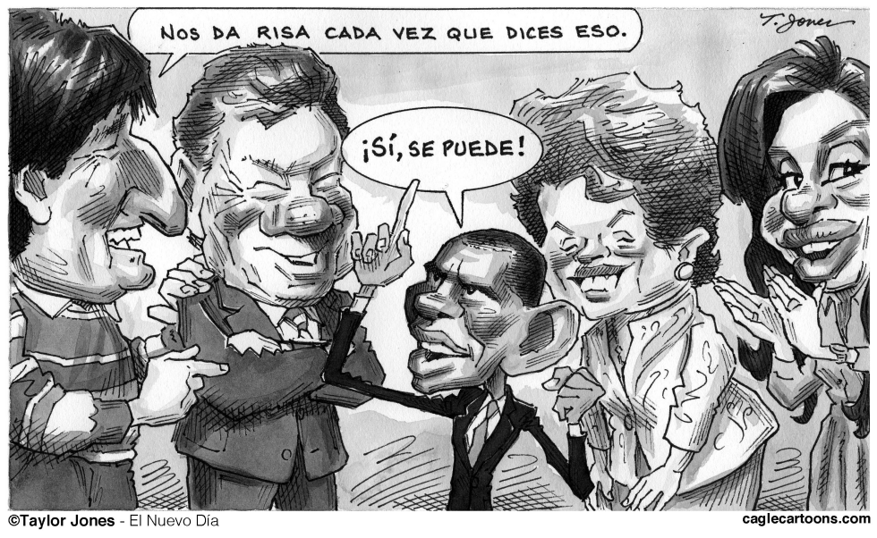  OBAMA Y LOS LíDERES LATINOAMERICANOS by Taylor Jones