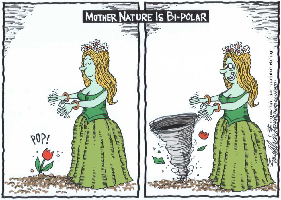  MOTHER NATURE by Bob Englehart