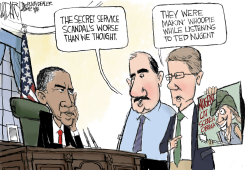SECRET SERVICE SCANDAL by Jeff Darcy
