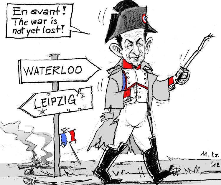 napoleon political cartoon