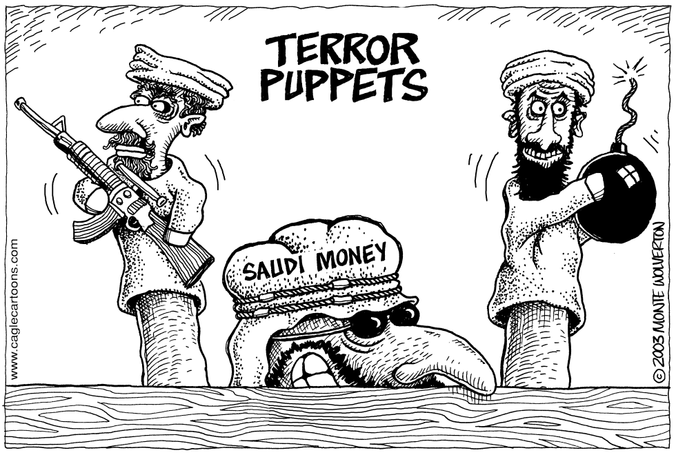 Saudi Terror Puppets