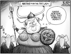 FAT NEWT SINGS by Christopher Weyant