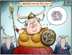 FAT NEWT SINGS  by Christopher Weyant