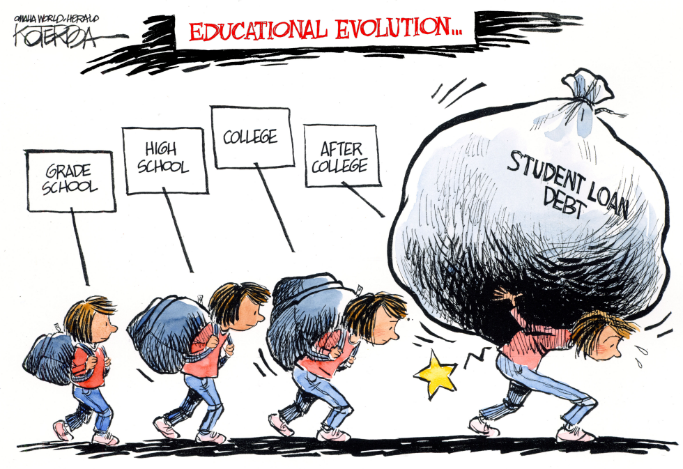  EDUCATIONAL EVOLUTION by Jeff Koterba