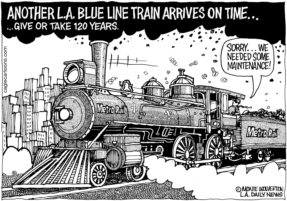 LOCAL-CA LA Blue Line Delays