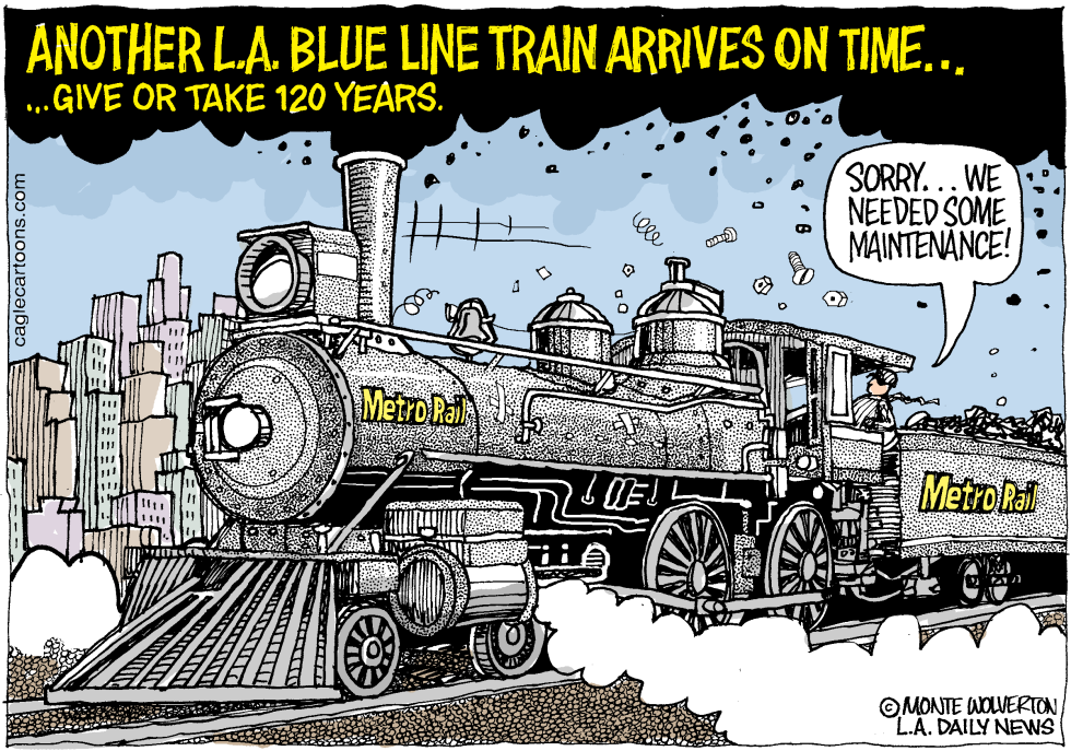 LOCAL-CA LA Blue Line Delays COLOR