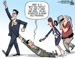 VEEP SORTA WANNABE MARCO RUBIO  by Jeff Parker