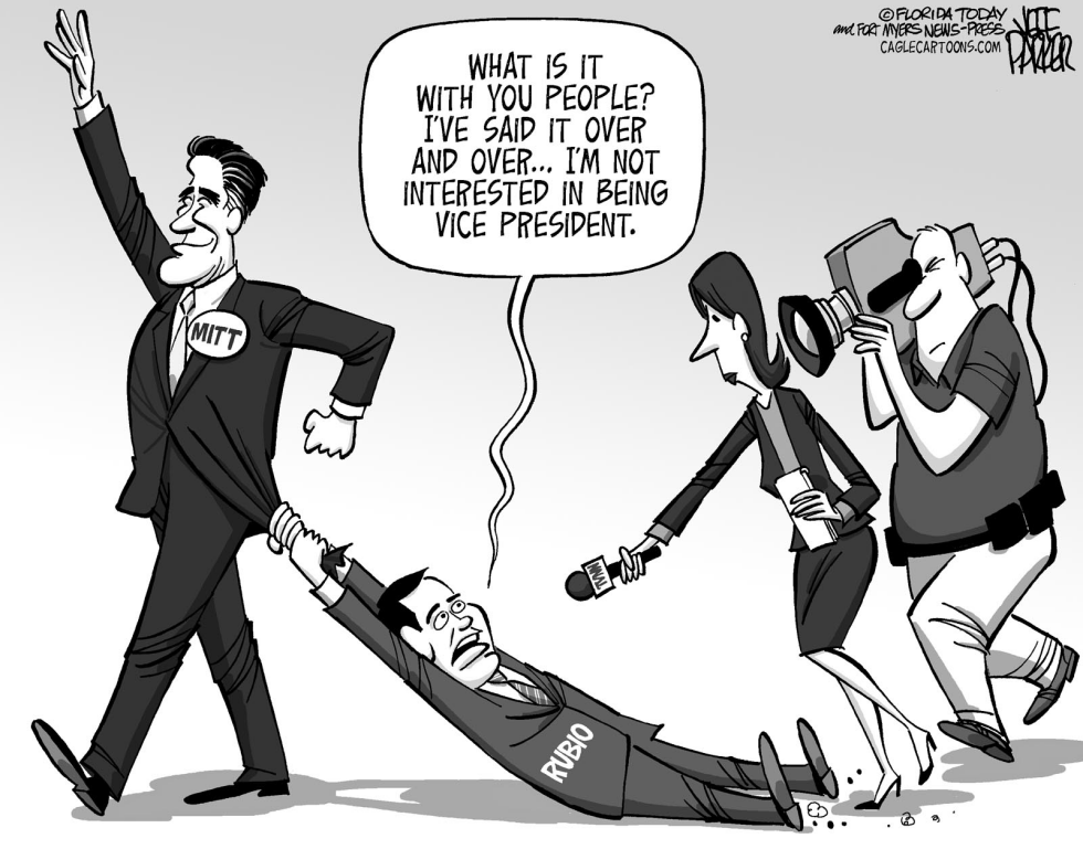 Veep Sorta Wannabe Marco Rubio