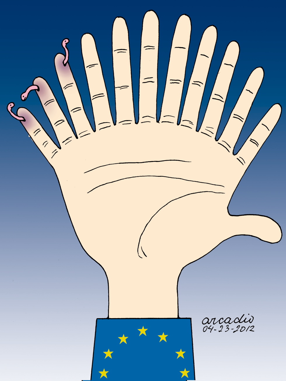 Comunida económica europea en crisis