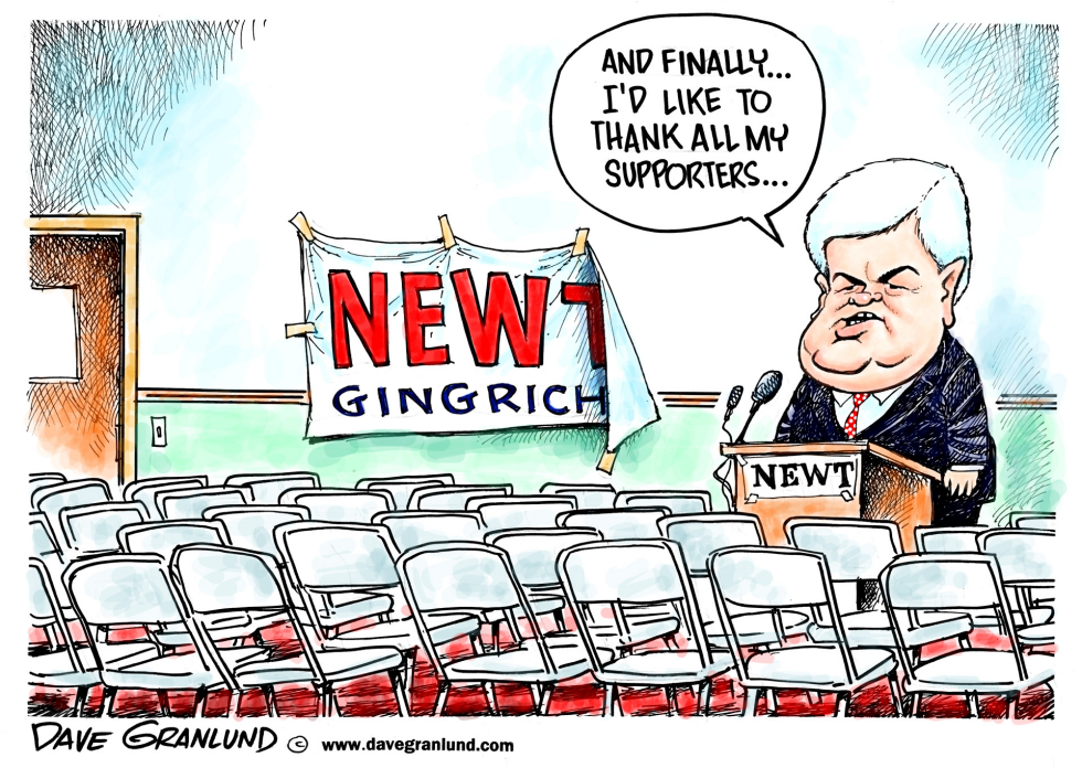 Newt Gingrich drops out