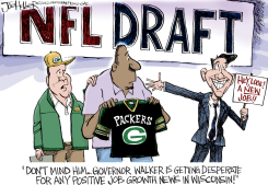 GOV WALKER JOB CREATION by Joe Heller