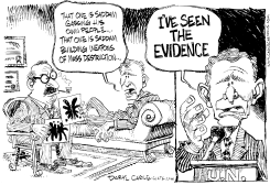SEEN THE EVIDENCE by Daryl Cagle