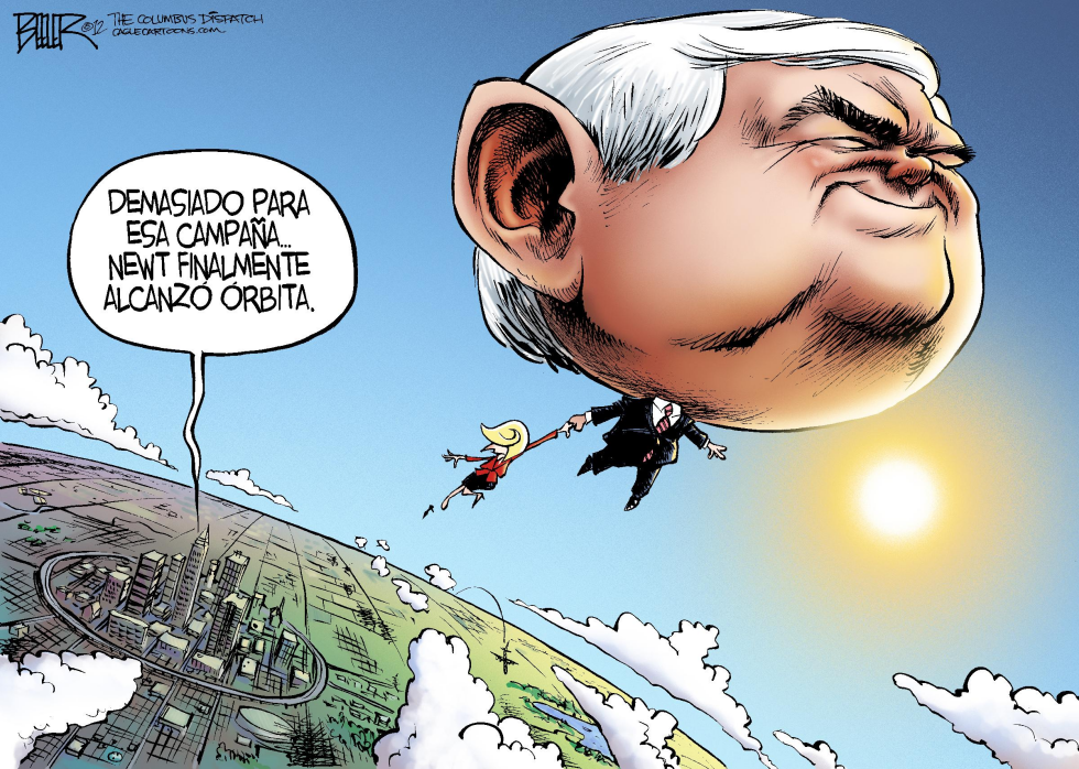 Newt finaliza su campaña