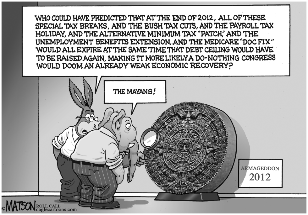 Mayan Calendar Predicts 2012 Taxarmageddon