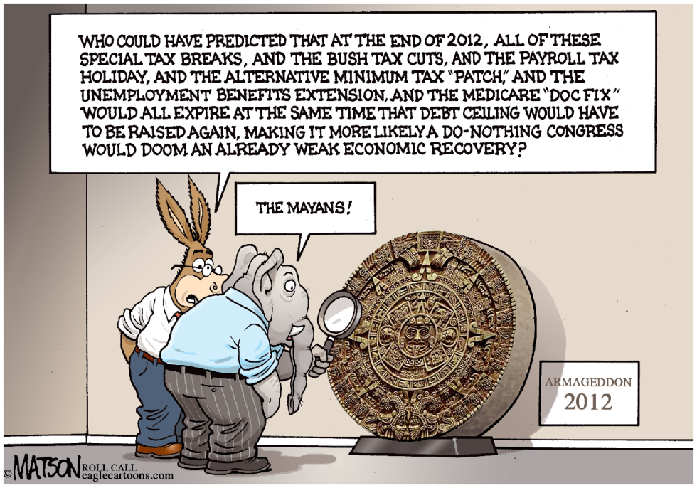Mayan Calendar Predicts 2012 Taxarmageddon- COLOR