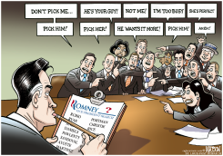 ROMNEY VP PICKS by R.J. Matson
