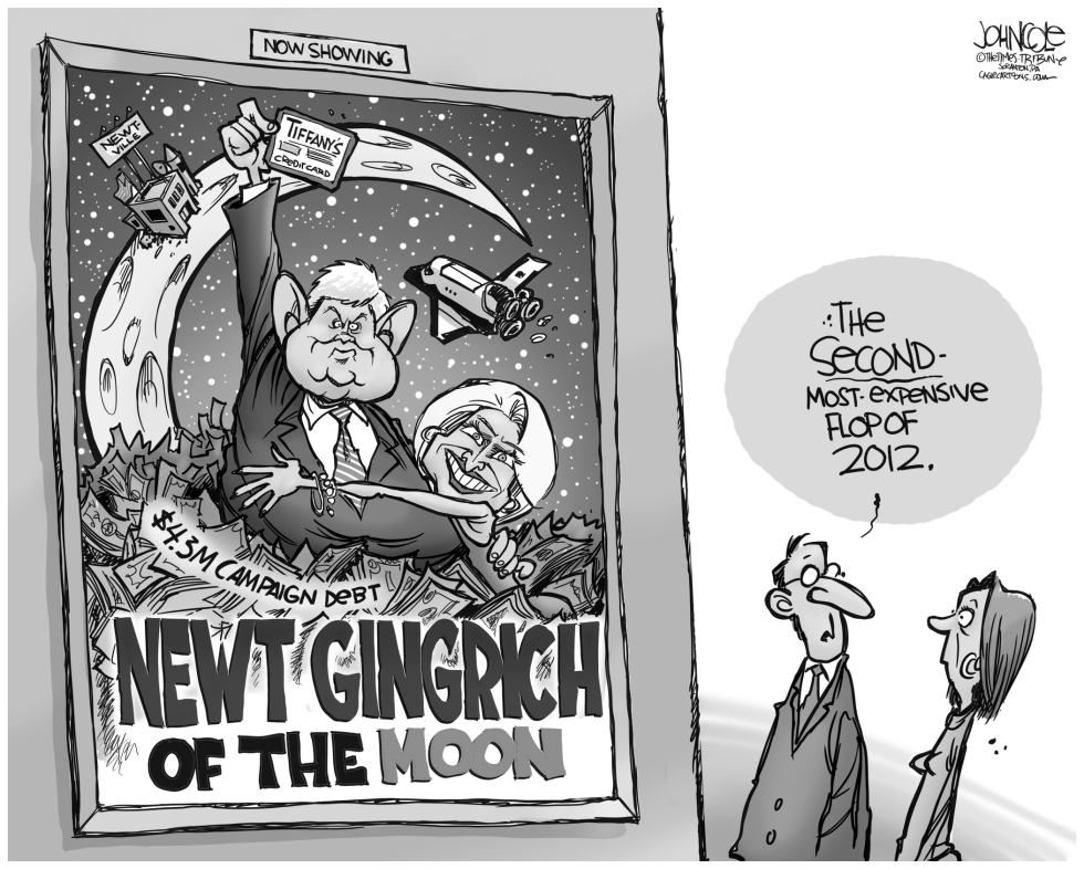 Gingrich flops BW