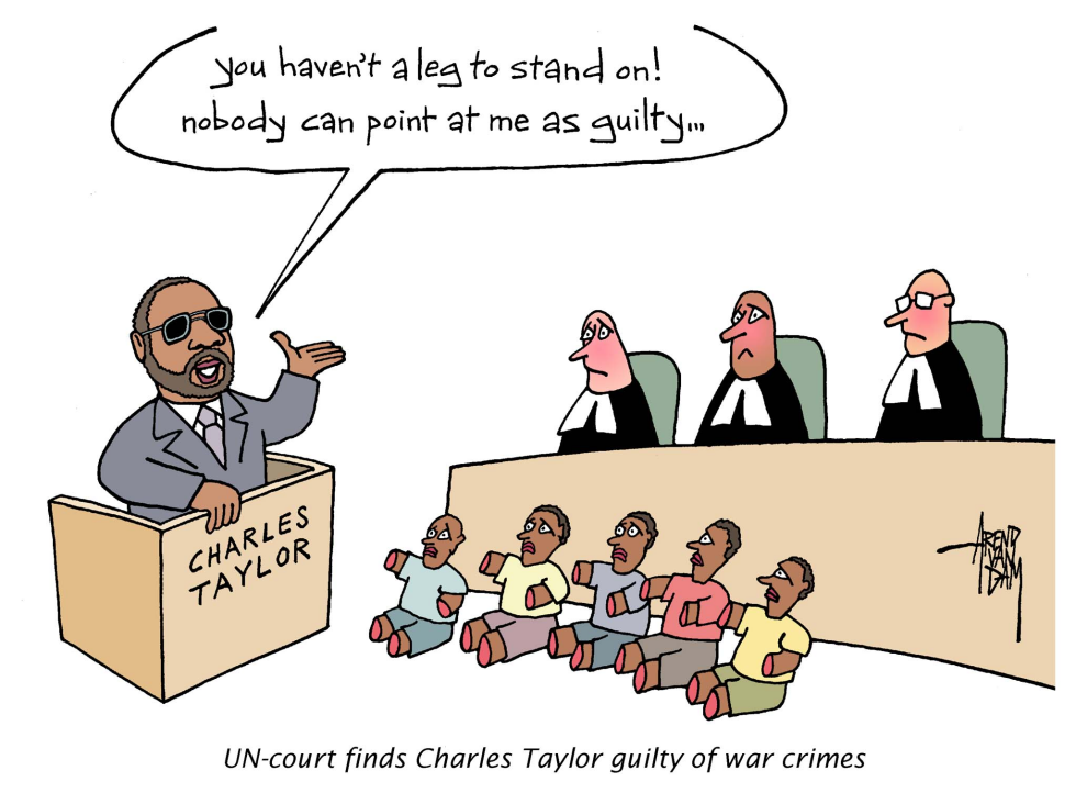 Charles Taylor found guilty