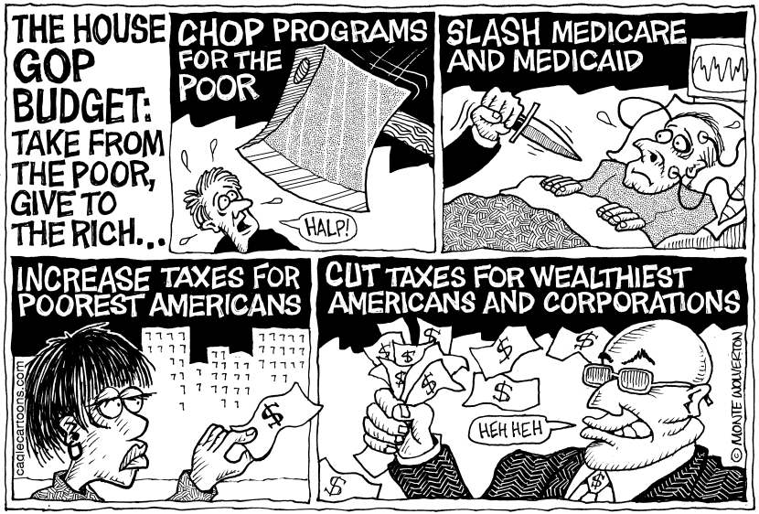 GOP Budget from Poor to Rich
