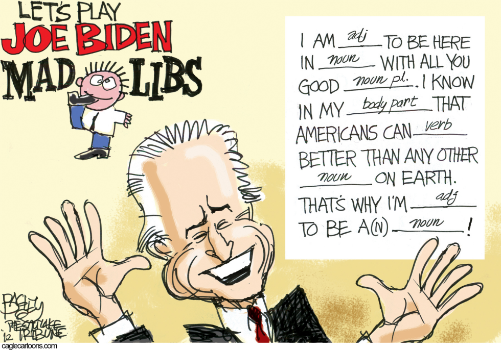  BIDEN MAD LIB by Pat Bagley