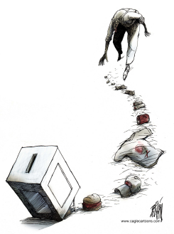 NO CAIGAS / by Angel Boligan