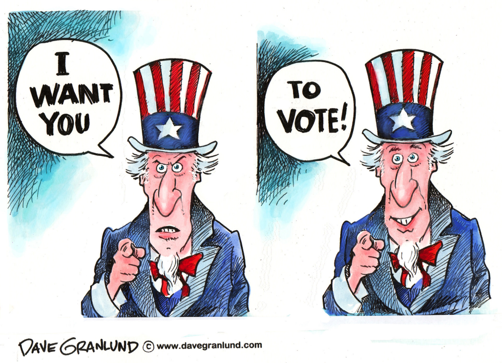 Uncle Sam Wants You to Vote