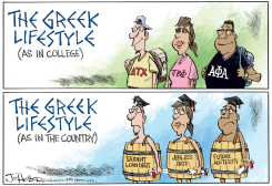 COLLEGE GRADS by Joe Heller