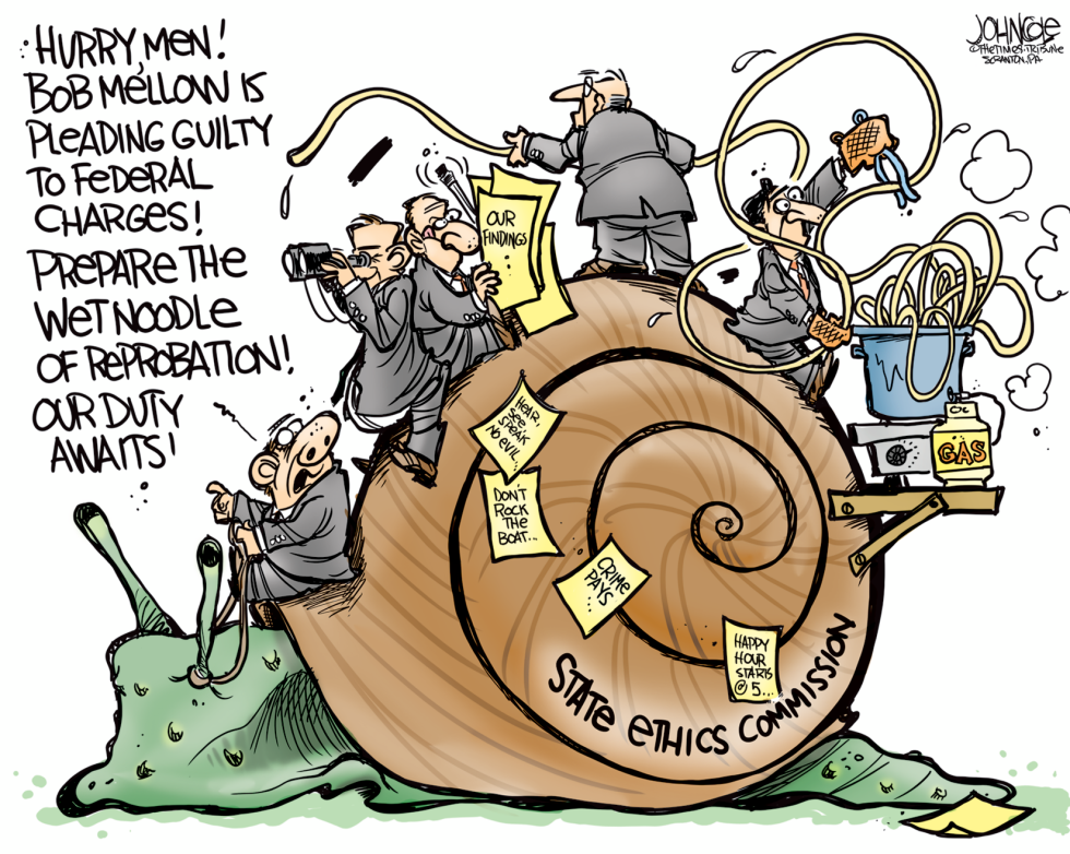  LOCAL PA  STATE ETHICS COMMISSION SNAIL by John Cole