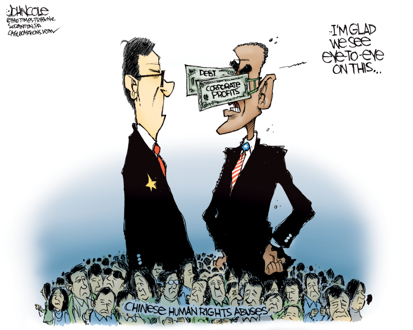 Eye-to-eye with China