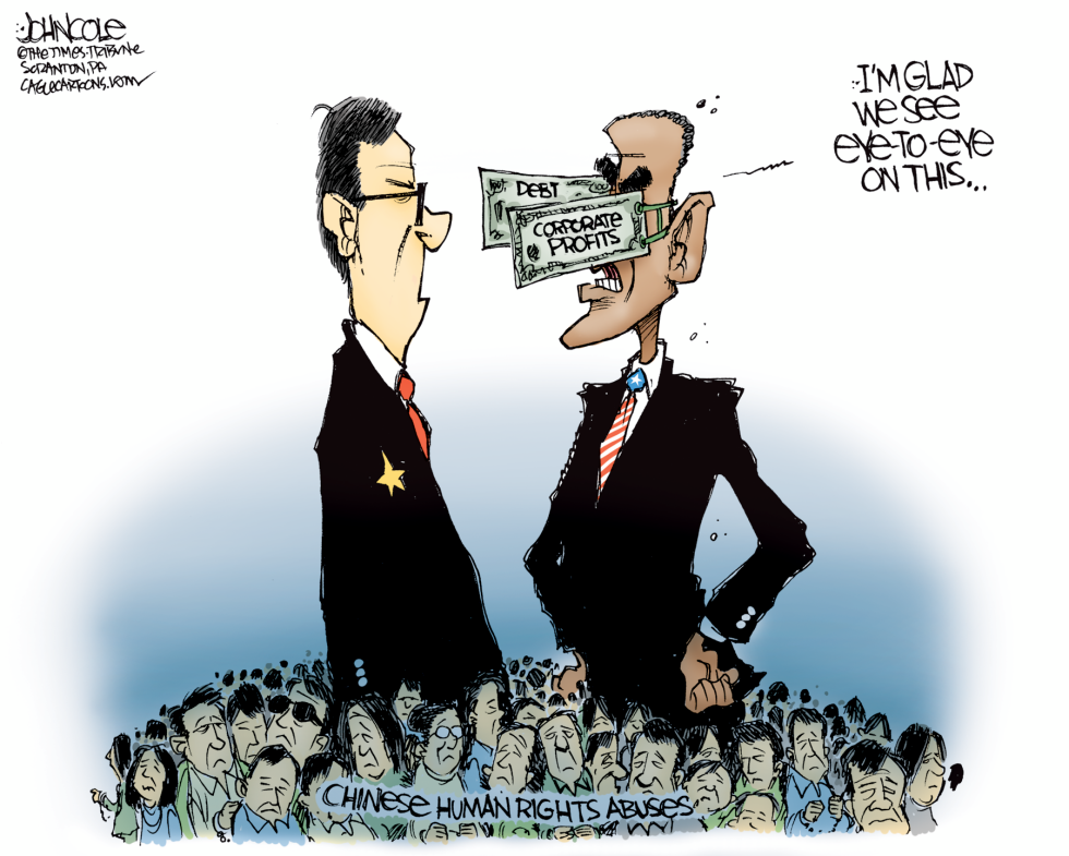 Eye-to-eye with China
