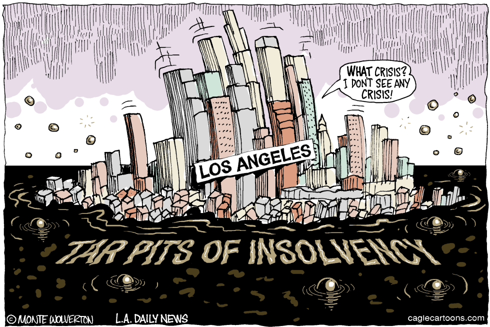 LOCAL-CA Los Angeles Fiscal Crisis COLOR