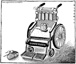 AHMED YASSIN DEATH CHAIR by Osmani Simanca
