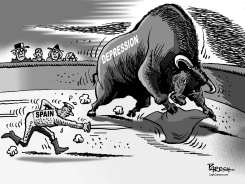 SPANISH BULLFIGHT by Paresh Nath