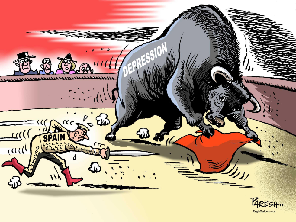 Spanish bullfight COLOR