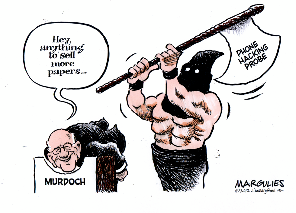 Murdoch and phone hacking probe color