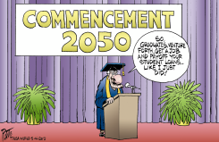 COMMENCEMENT 2050 by Bruce Plante