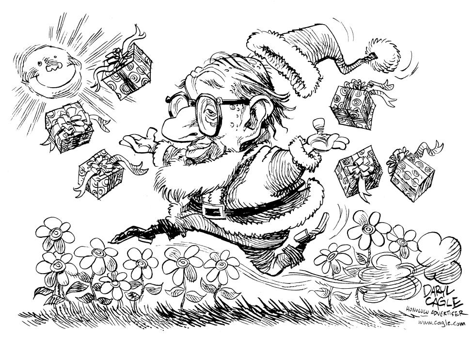  GENEROUS GREENSPAN by Daryl Cagle