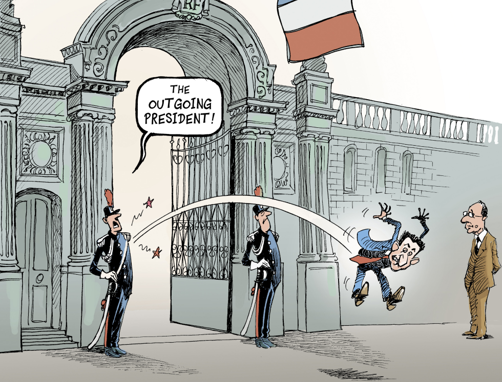 NICOLAS SARKOZY OUSTED