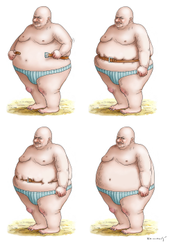 THICK MAN by Marian Kamensky
