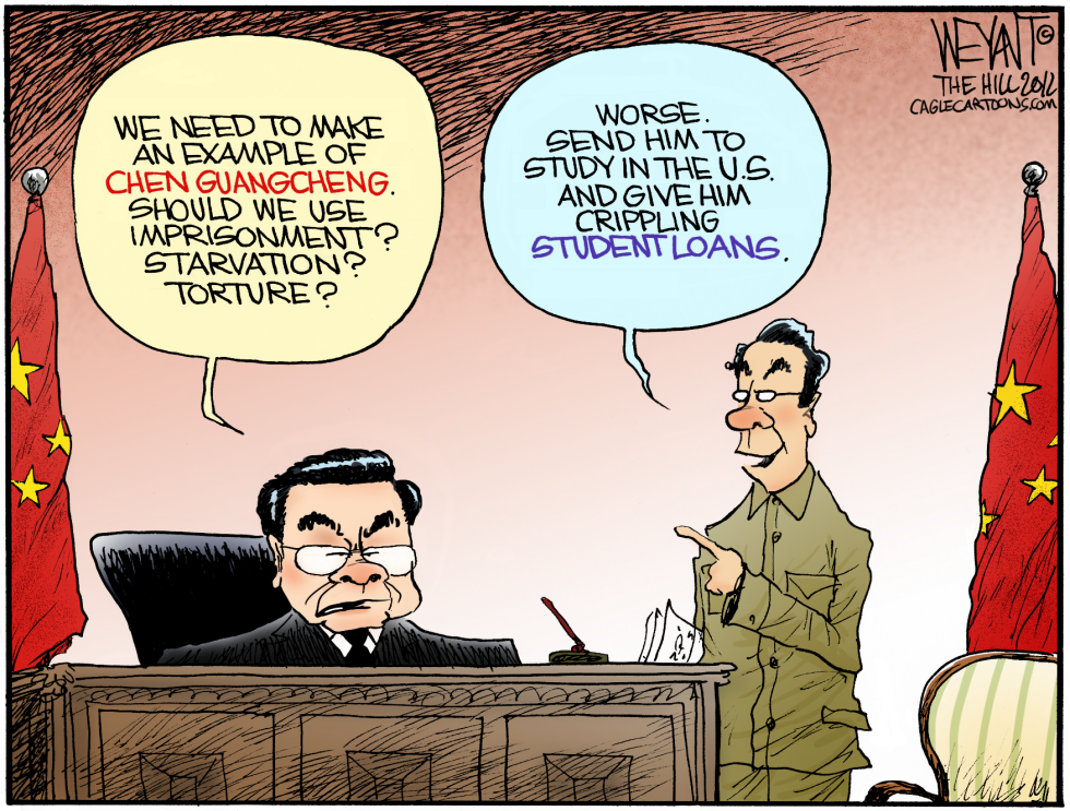 China Dissident Torture COLOR