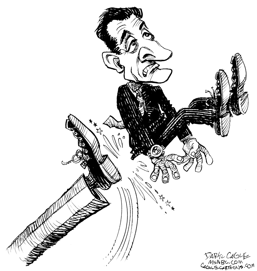 Sarkozy Kicked Out