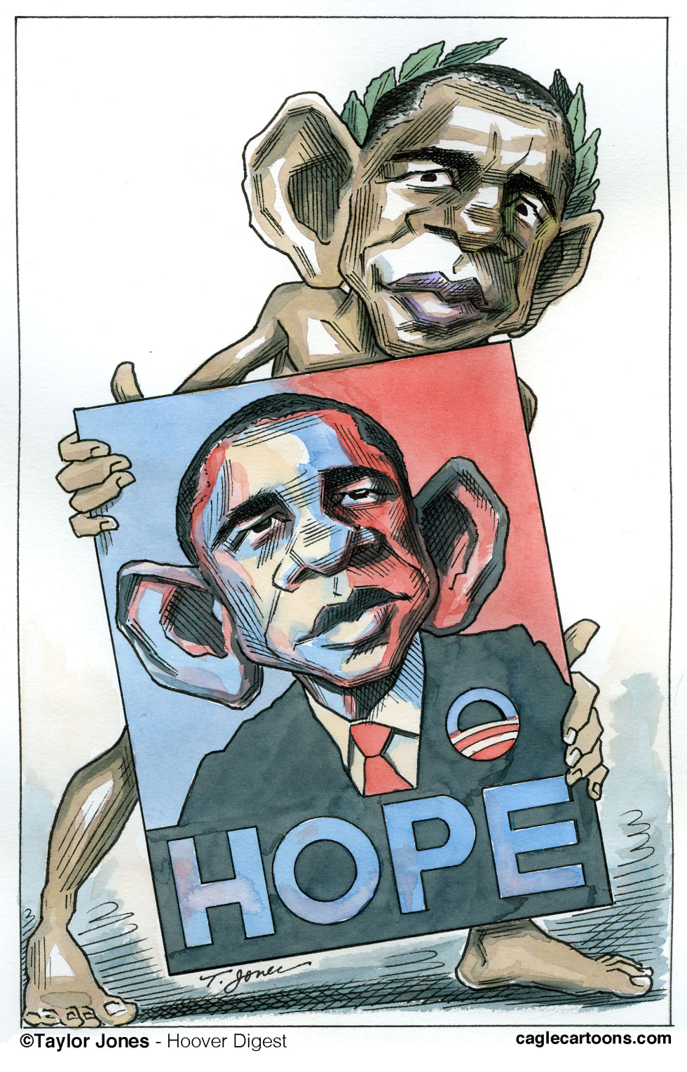 Barack Obama - Nothing but Hope - COLOR