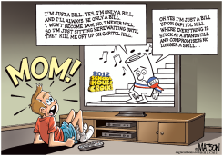 HOW A BILL STAYS A BILL by R.J. Matson