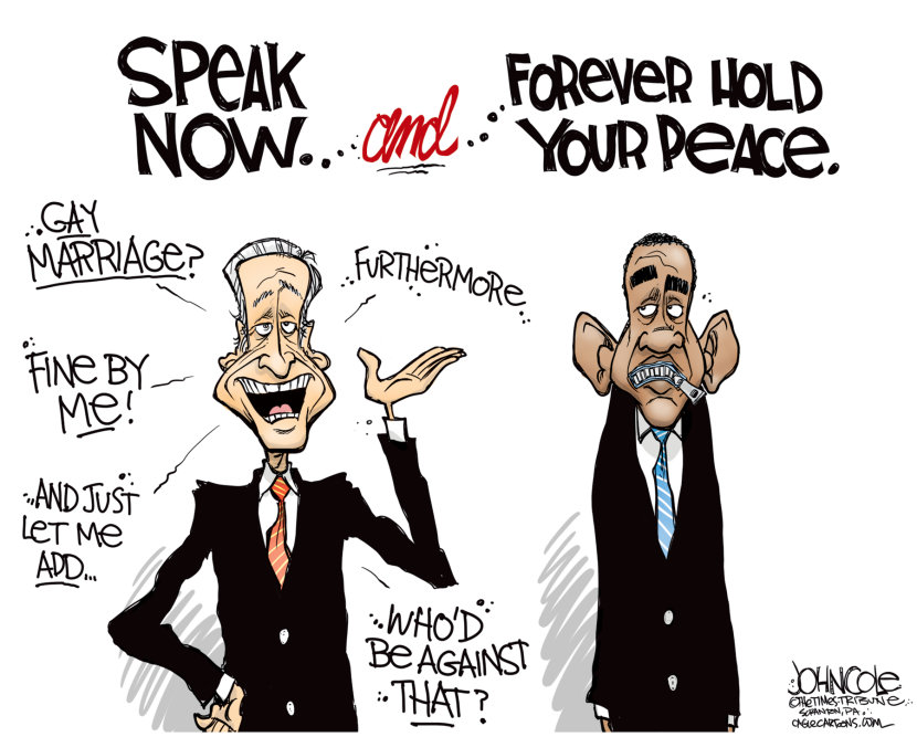 Obama and Biden on gay marriage COLOR