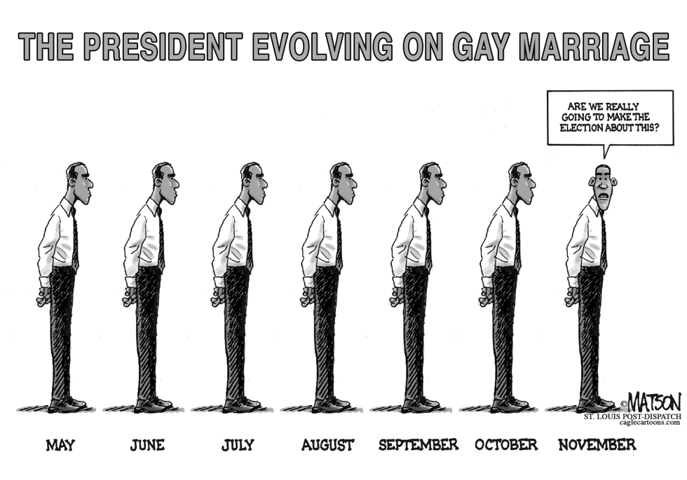 Obama Evolving on Gay Marriage