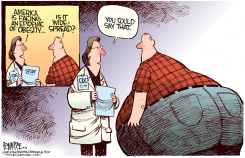 OBESITY EPIDEMIC  by Rick McKee