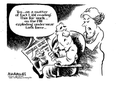 UNDERWEAR BOMBER by Jimmy Margulies