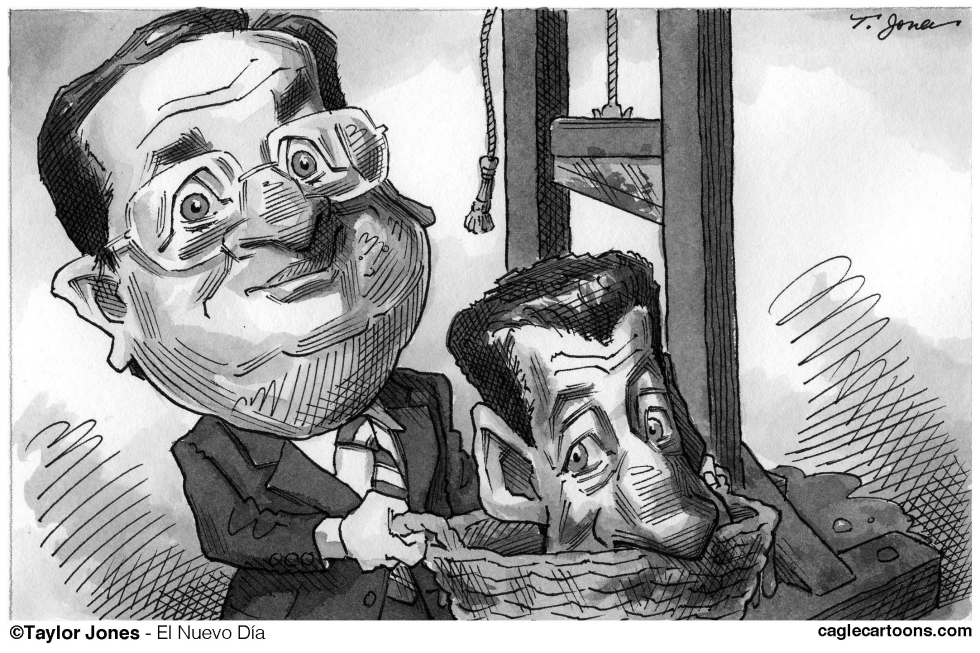 Francois Hollande y Nicolas Sarkozy
